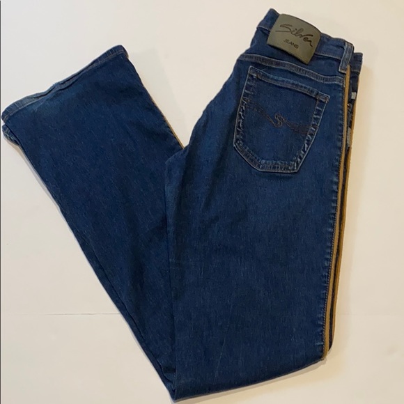Silver Jeans SZ 28/33 Denim Blue Jeans Bootcut D3 - Picture 1 of 15